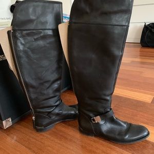 Coach over the knee boots